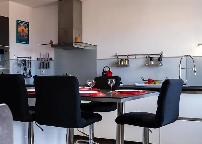 Appartement Duplex ô Minimes - 4 Pers - Parking-métro Toulouse
